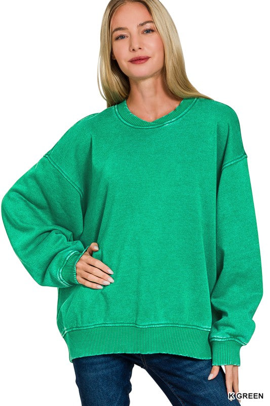 The Rowan Vintage Wash Crewneck
