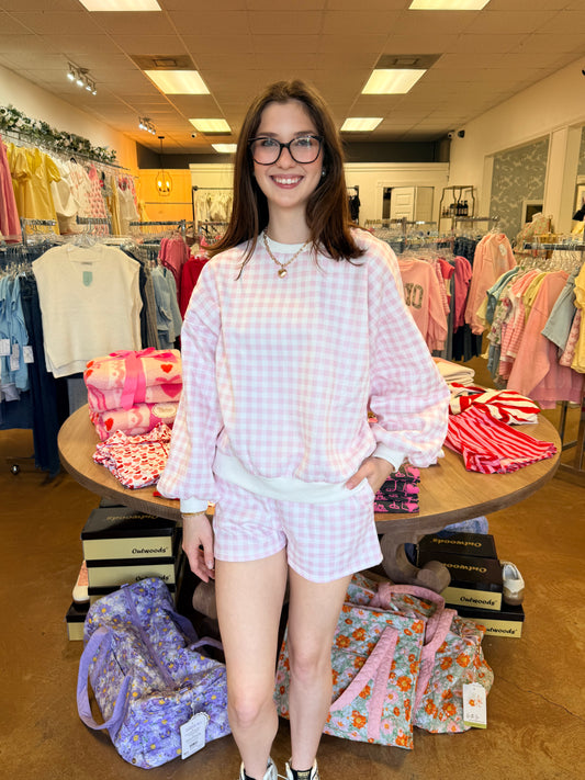 Marissa Gingham Set