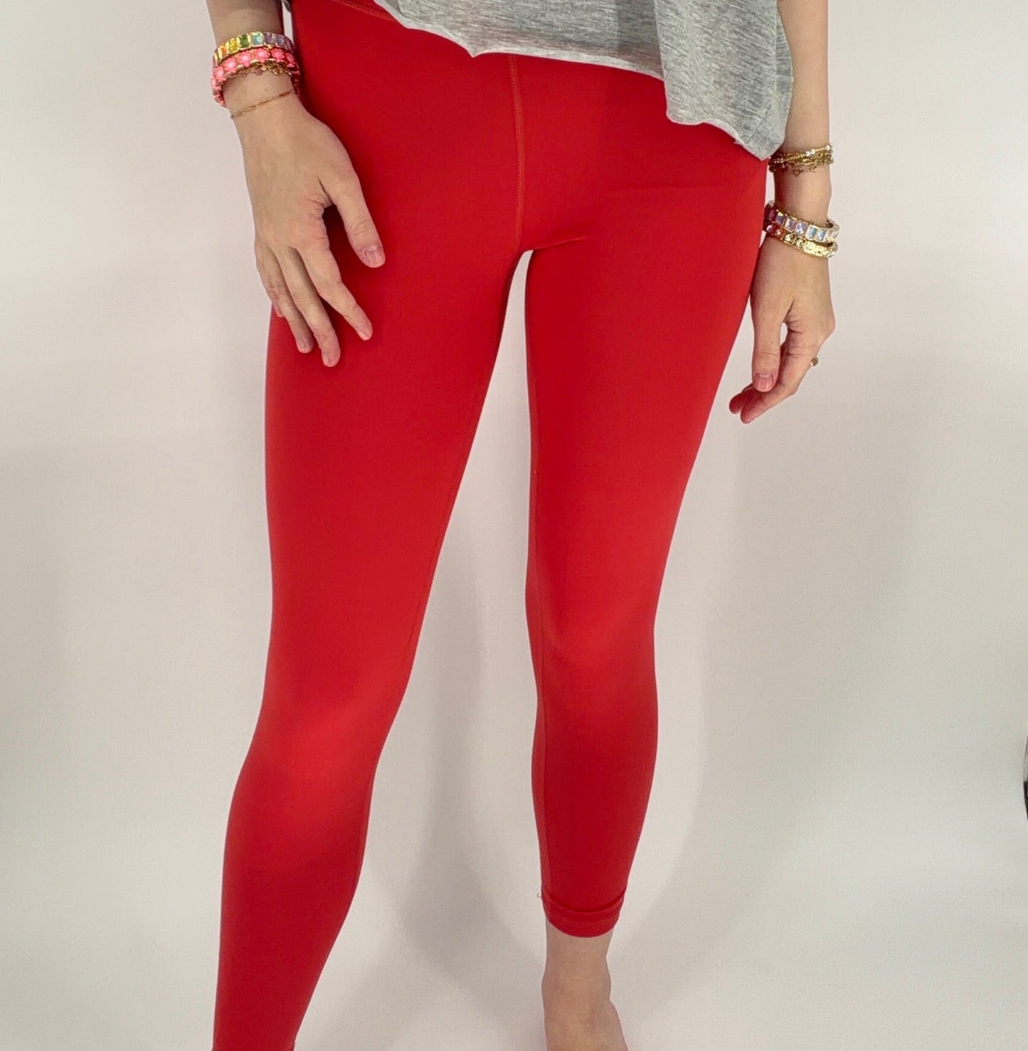 Venice Crossover Waist Leggings