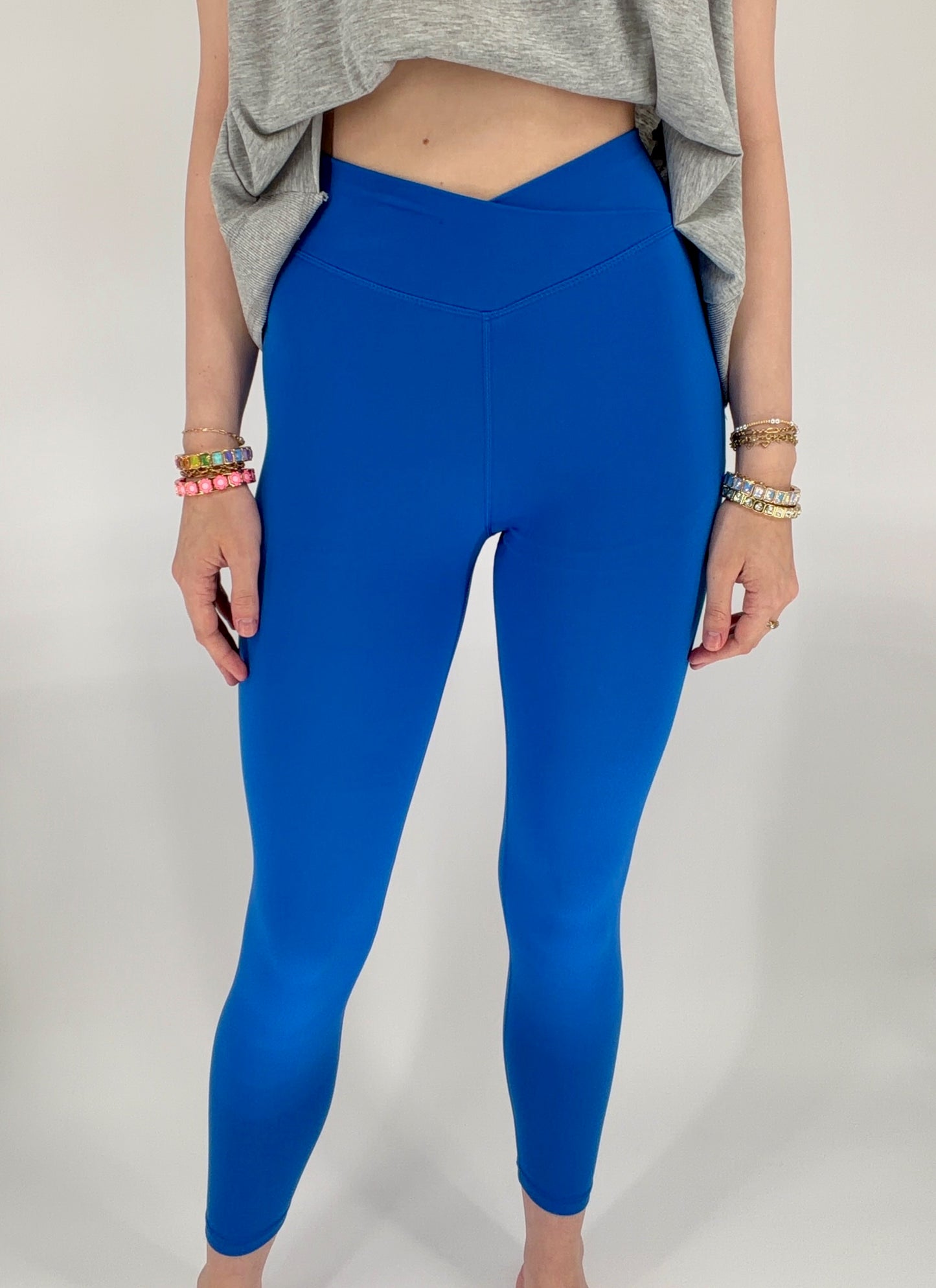 Venice Crossover Waist Leggings