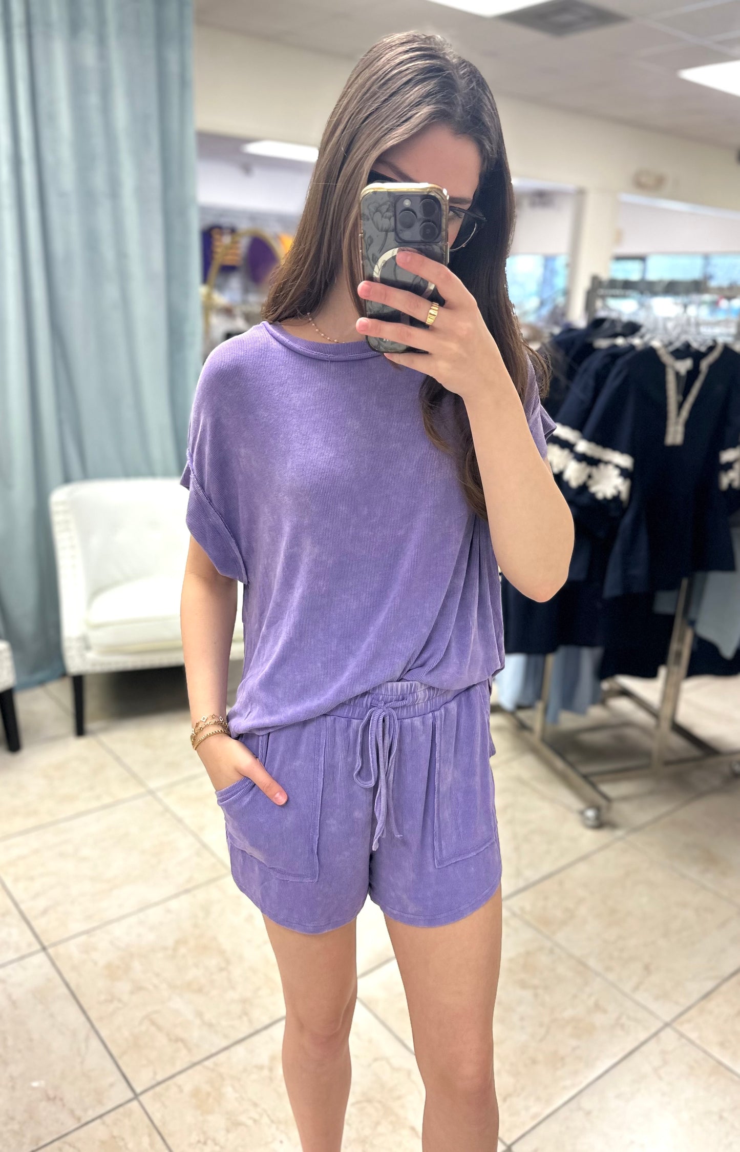 The Micro Ribbed Set