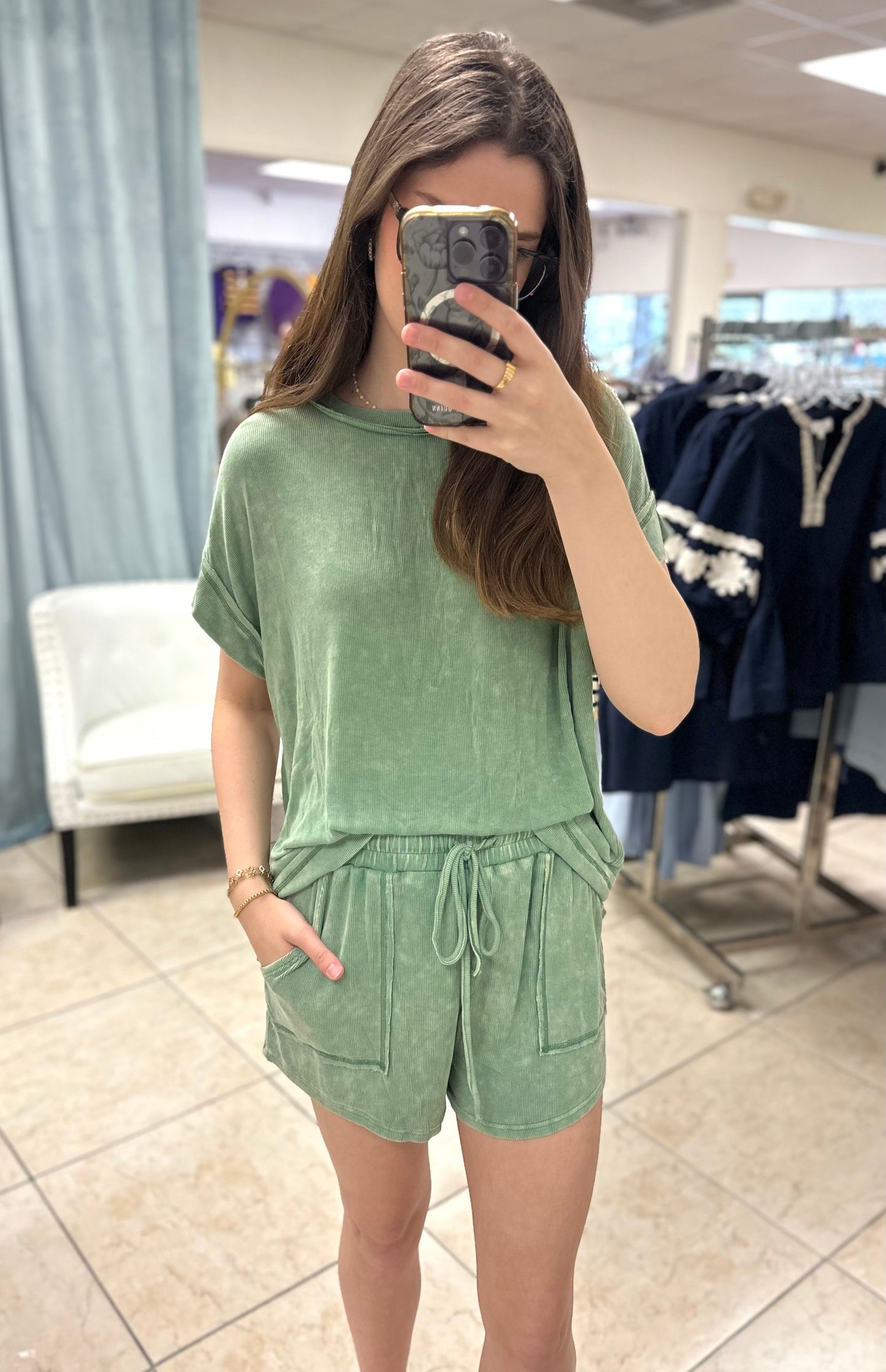 The Micro Ribbed Set