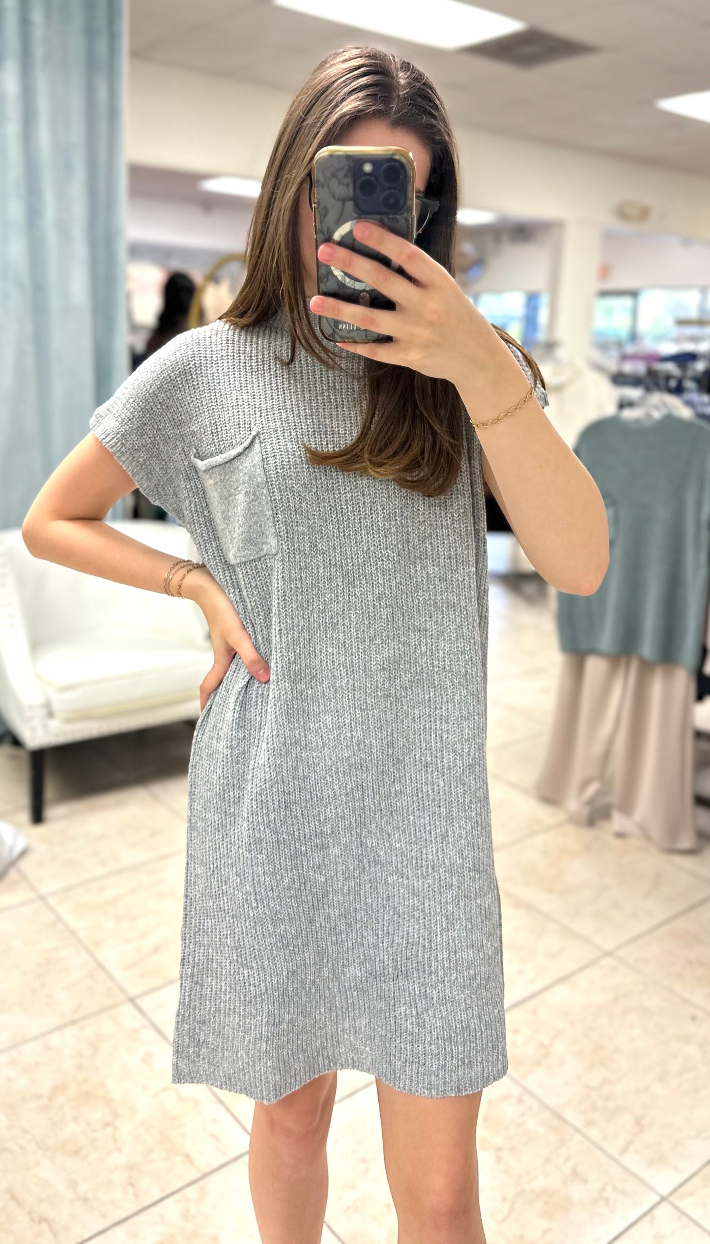 The Cozy Pocket Sweater Dress