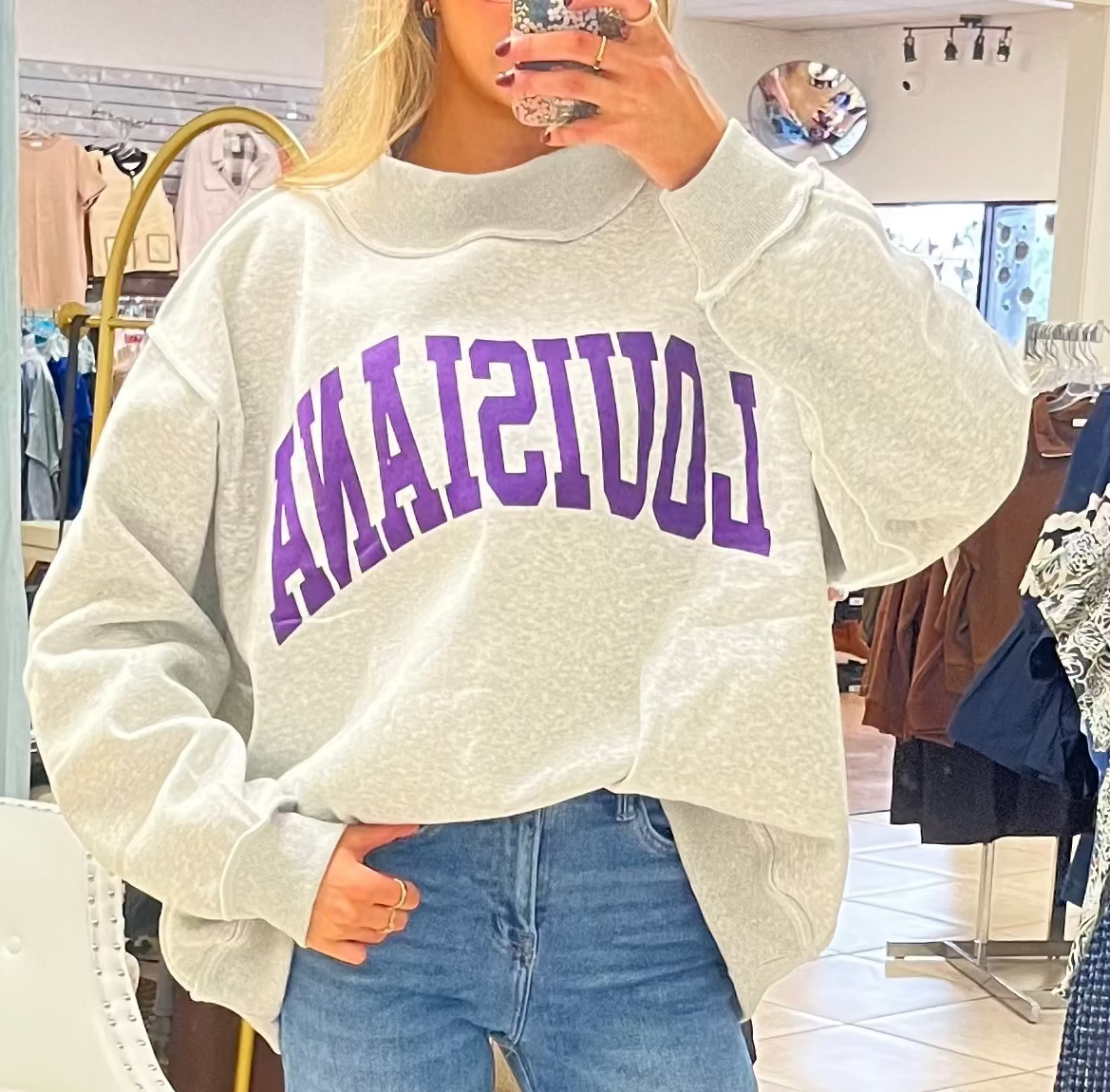 The Reversible Louisiana Spirit Sweatshirt