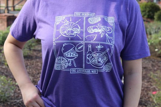"Louisiana Four Seasons" Graphic Tee