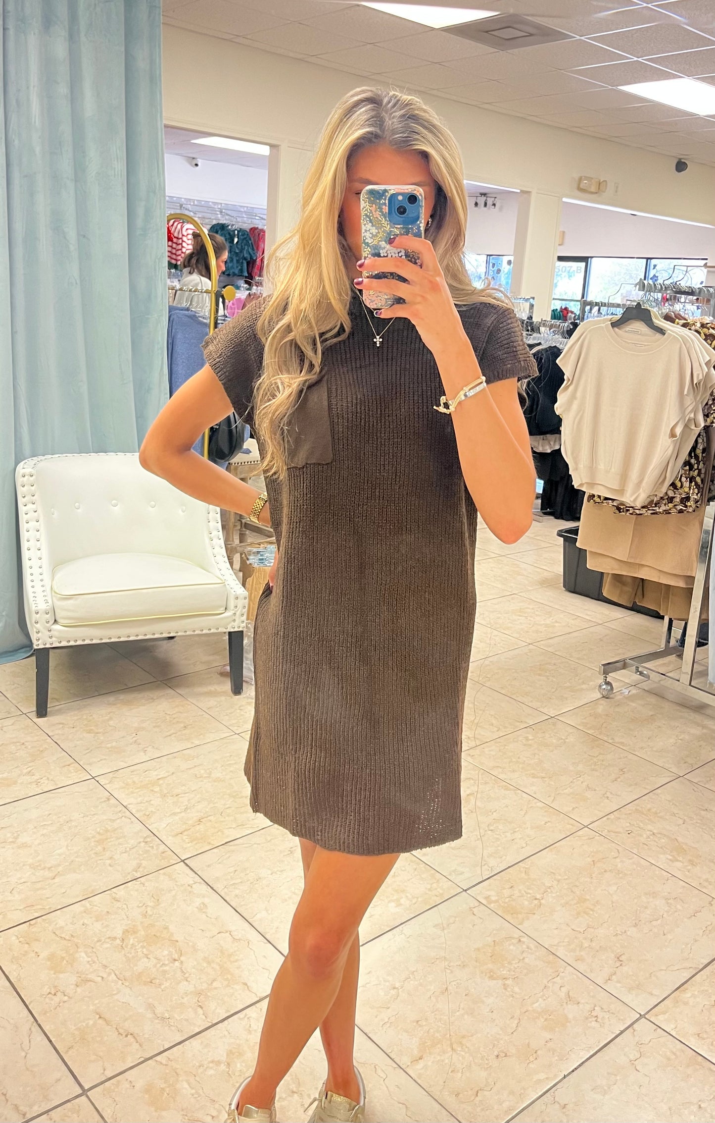 The Cozy Pocket Sweater Dress