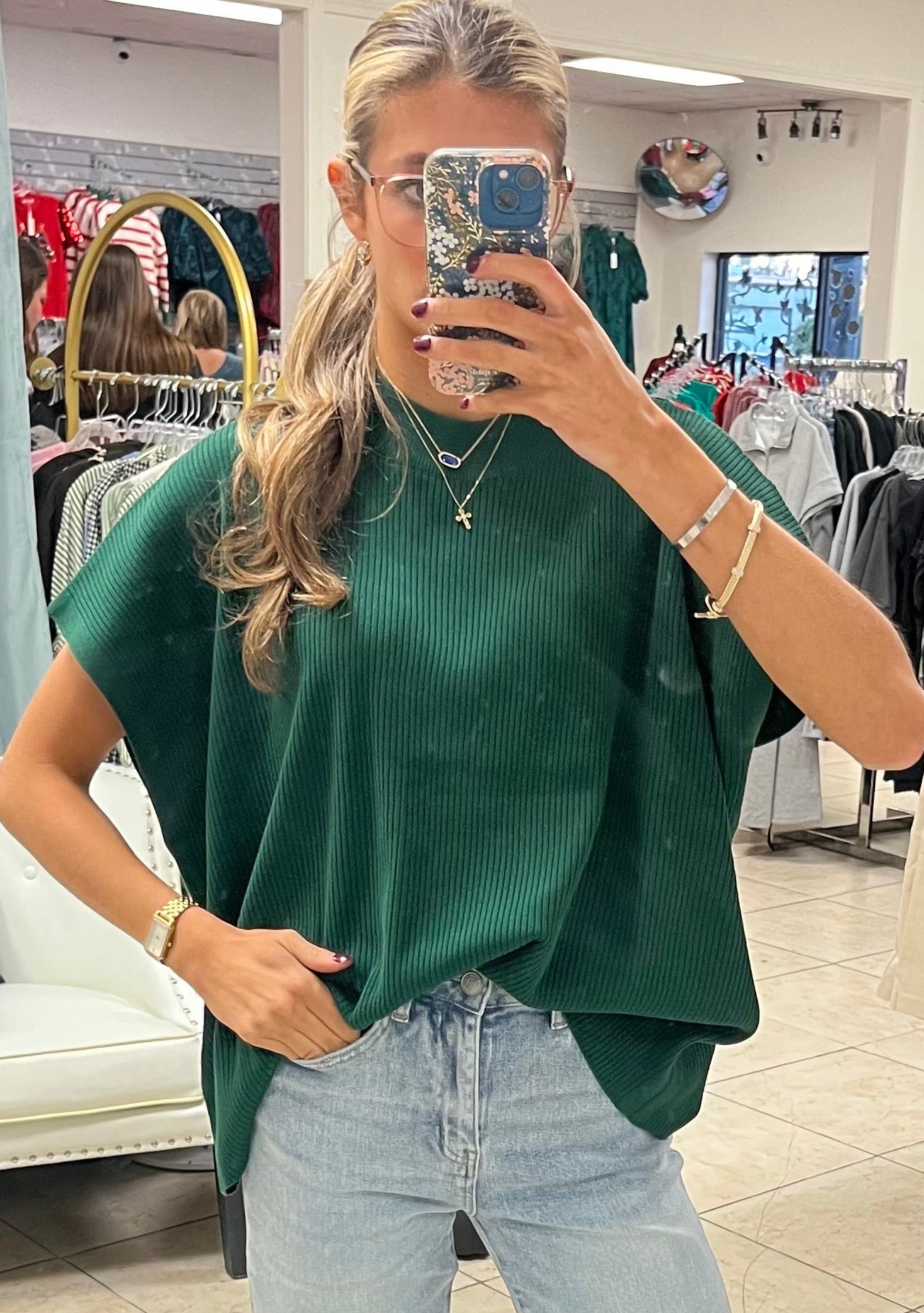 The Brynn Ribbed Sweater Top