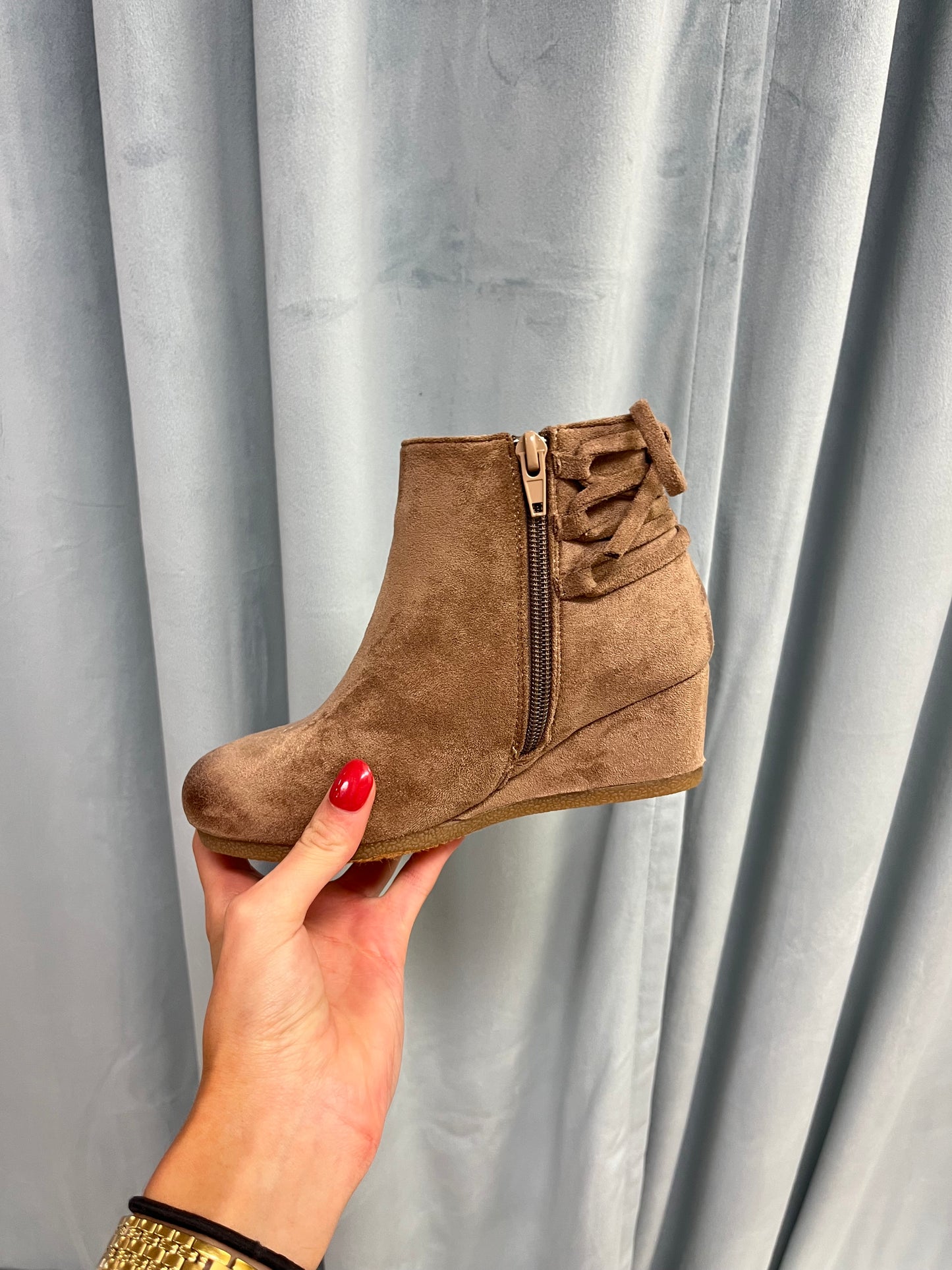 The Briar Wedge Bootie