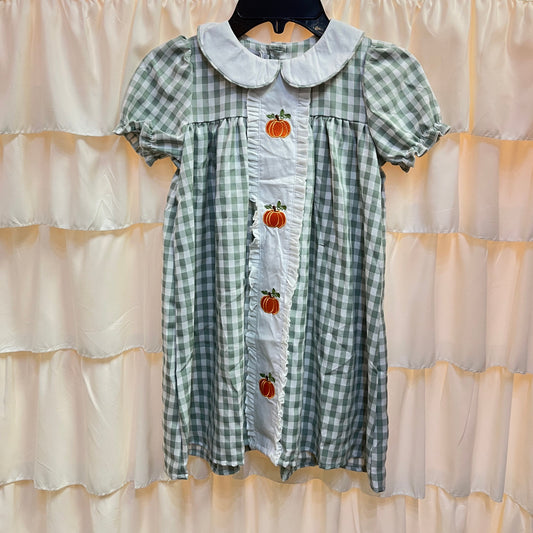 The Pumpkin Patch Gingham Dress