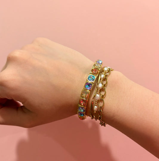 Lola Rainbow Gem Bracelet