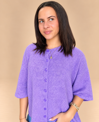 The Addison Button Front Sweater