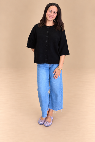 The Addison Button Front Sweater
