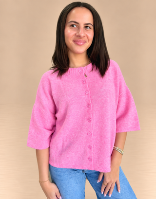 The Addison Button Front Sweater