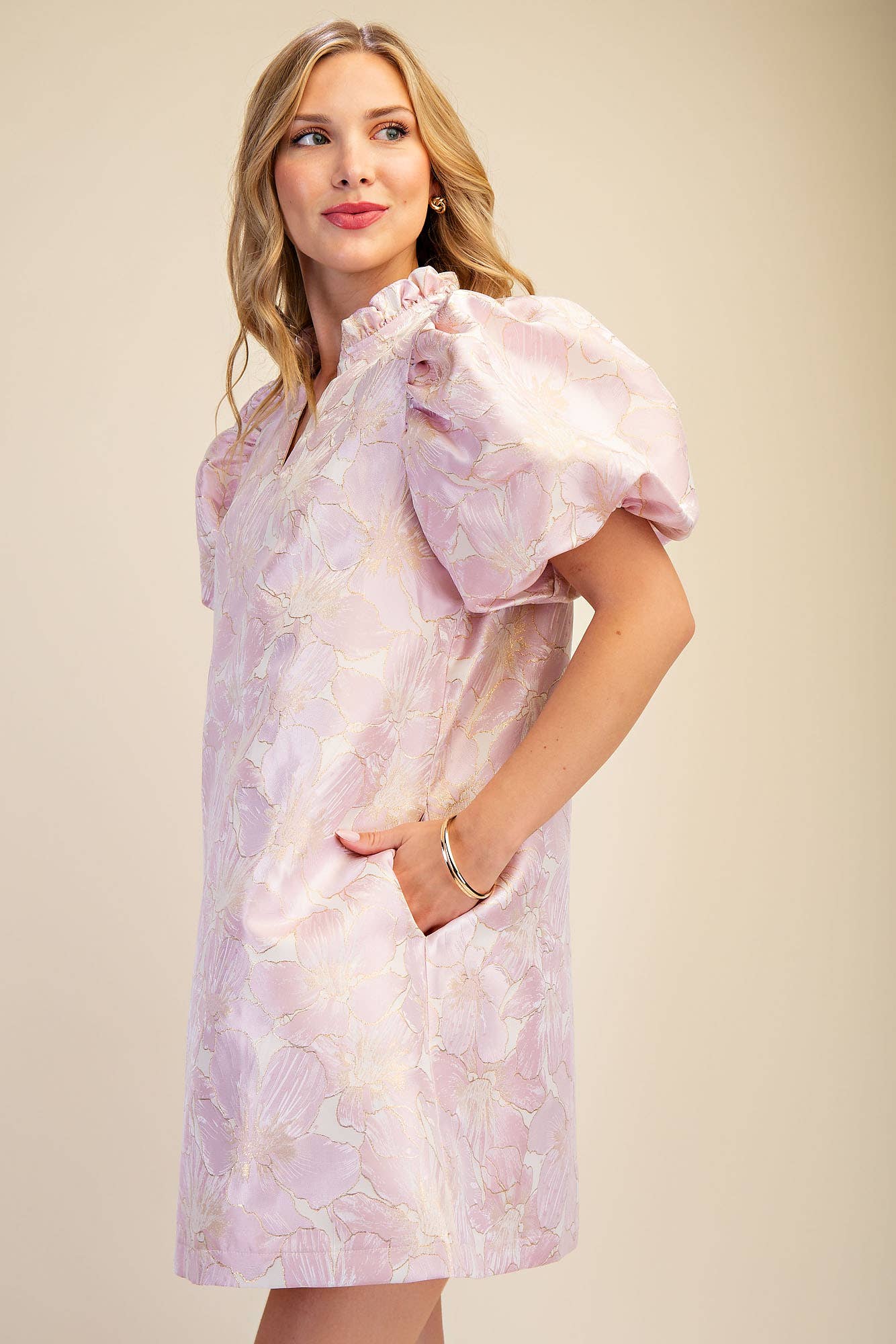 Eliza Puff Sleeve Dress