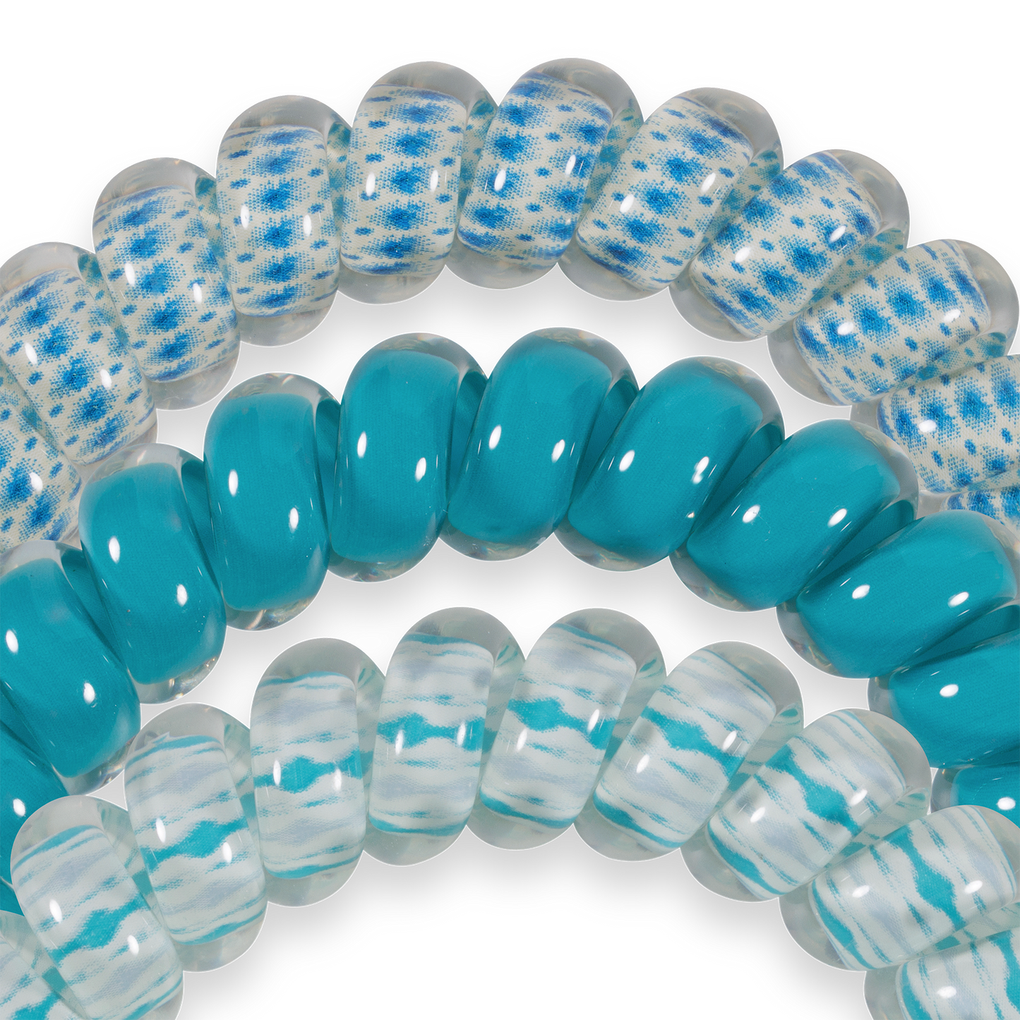 Spiral Hair Coils | Large | Soft Surf