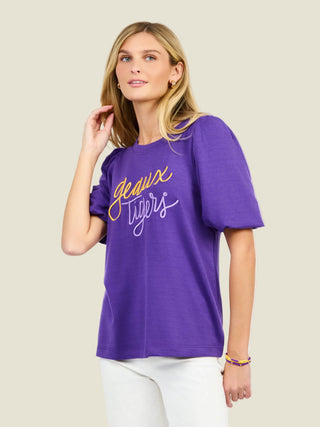 Touchdown Puff Sleeve Top
