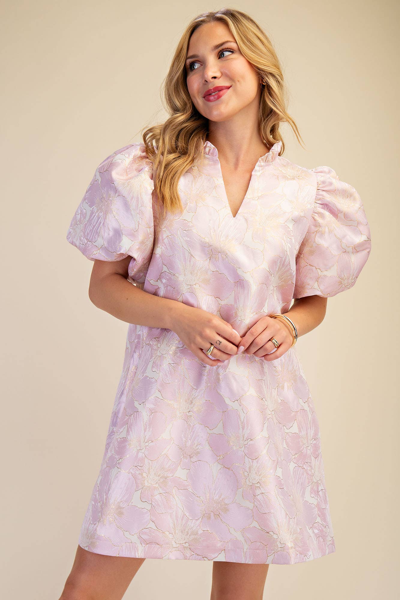 Eliza Puff Sleeve Dress