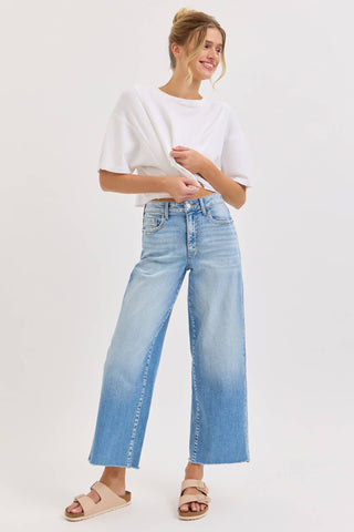 Magnolia Wide Leg Crop Jeans
