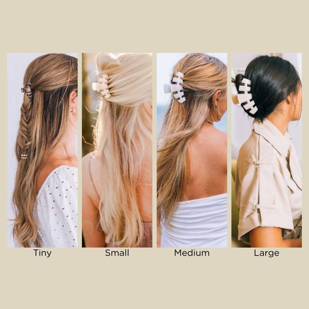Classic Hair Clip | Small | Jet Black
