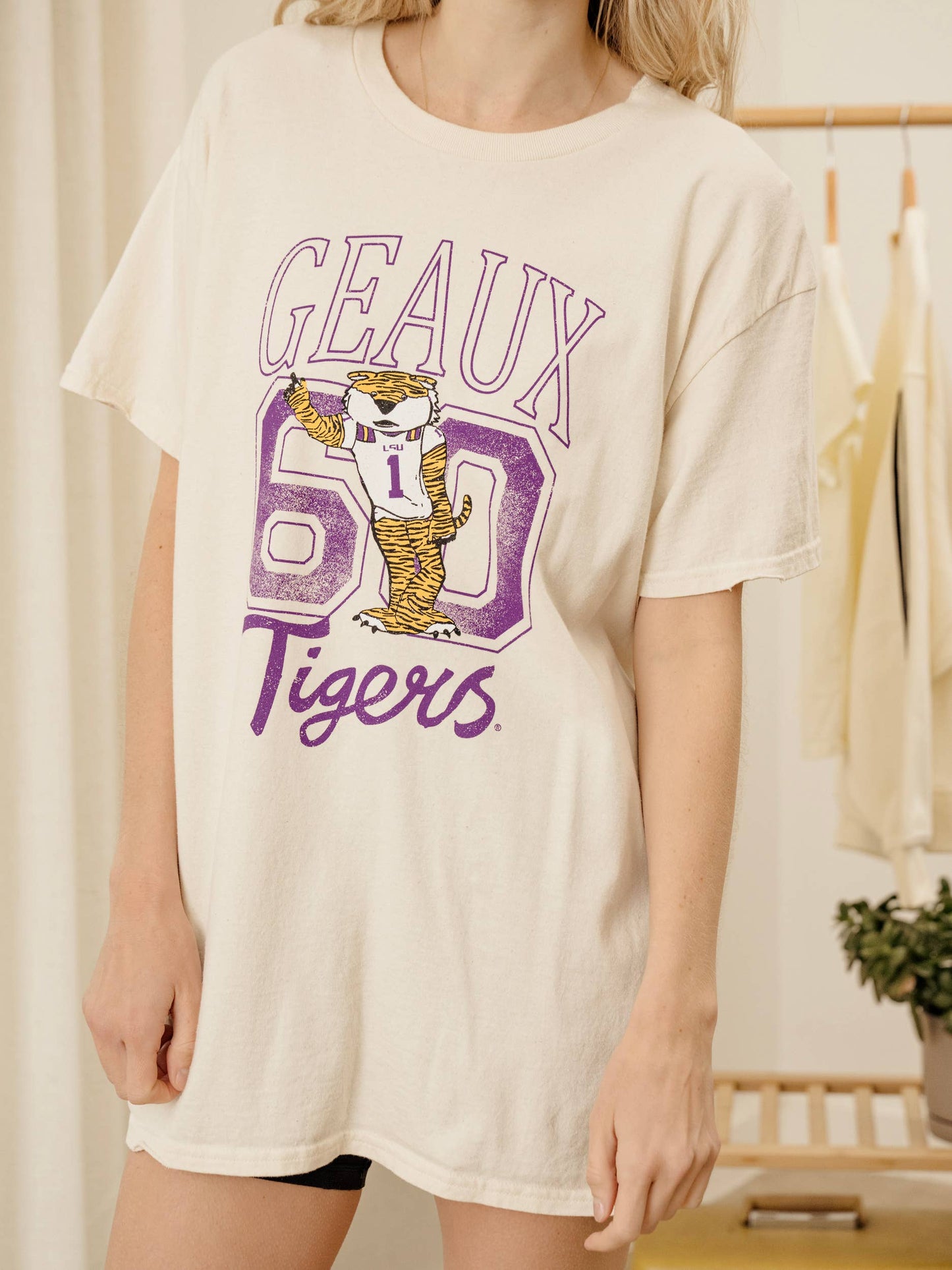 LSU Tigers Vintage Thrifted Graphic Tee