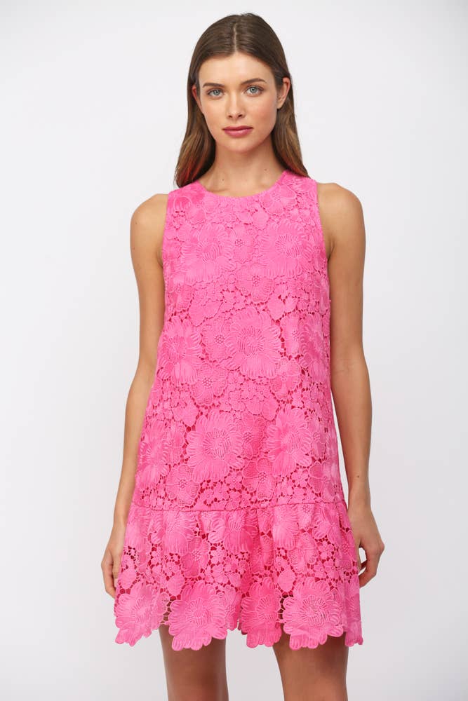 Blakely Bow Back Lace Dress