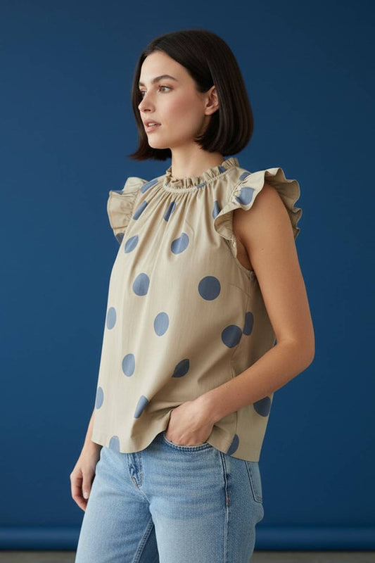 Kippi Polka Dot Blouse