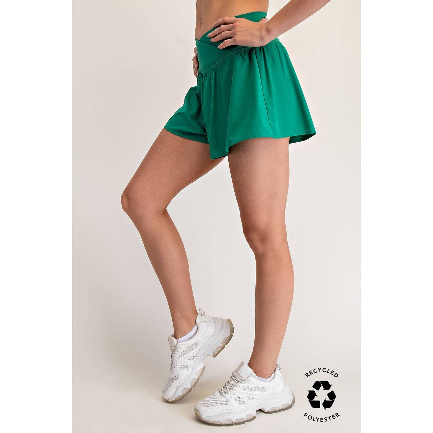 Blakely Butter Crossover Shorts