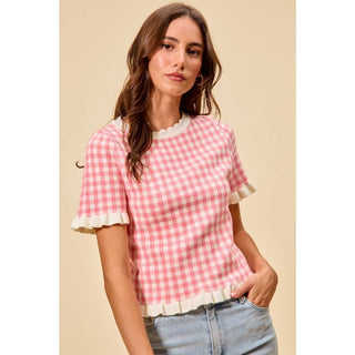 Scarlett Gingham Top