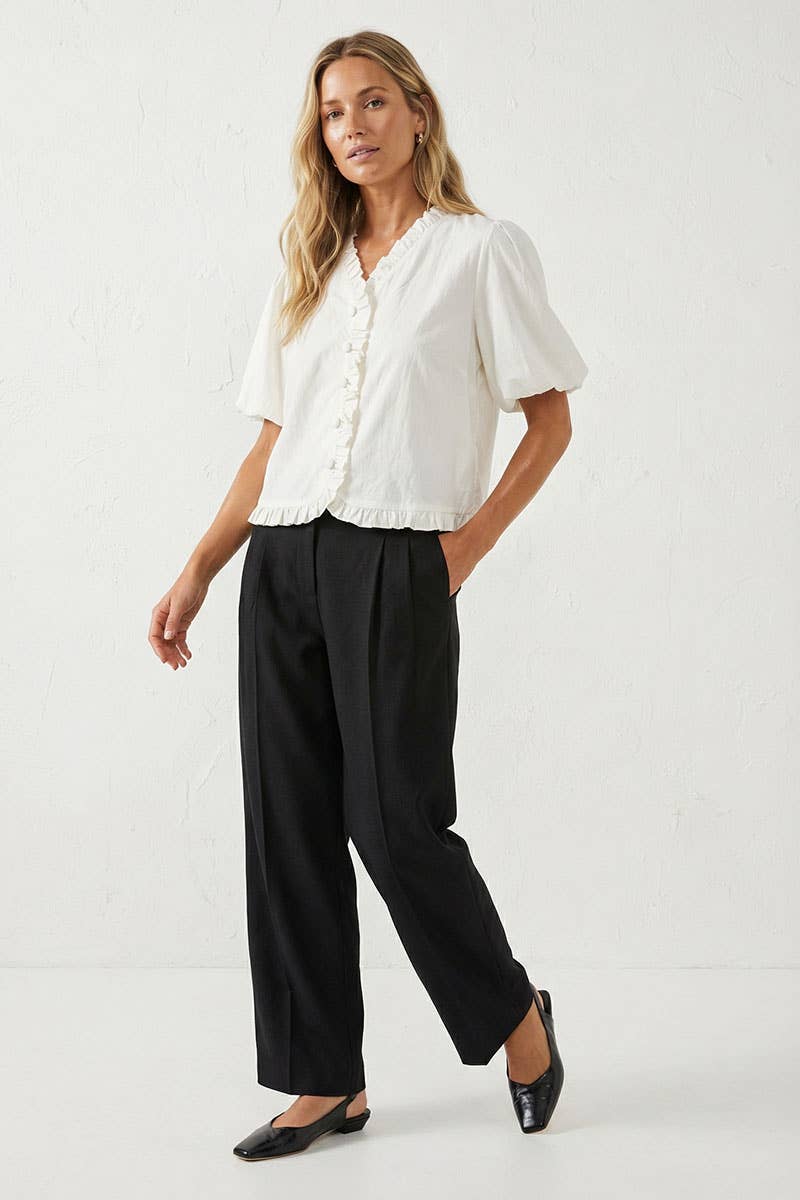 The Rosalie Ruffle Top