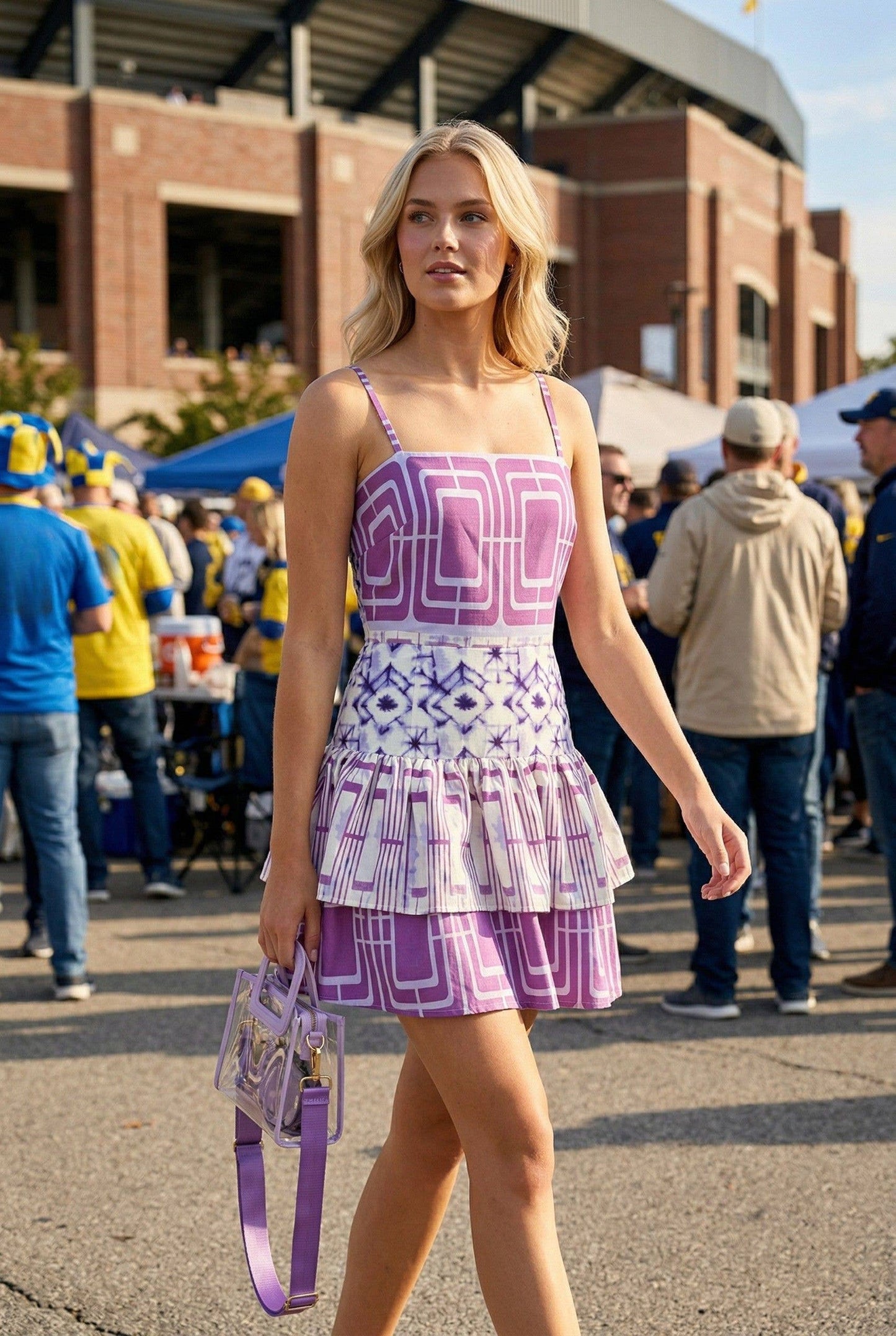 Purple Reign Gameday Dress