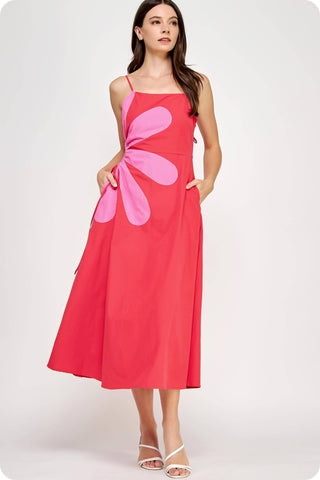Ella Cutout Midi
