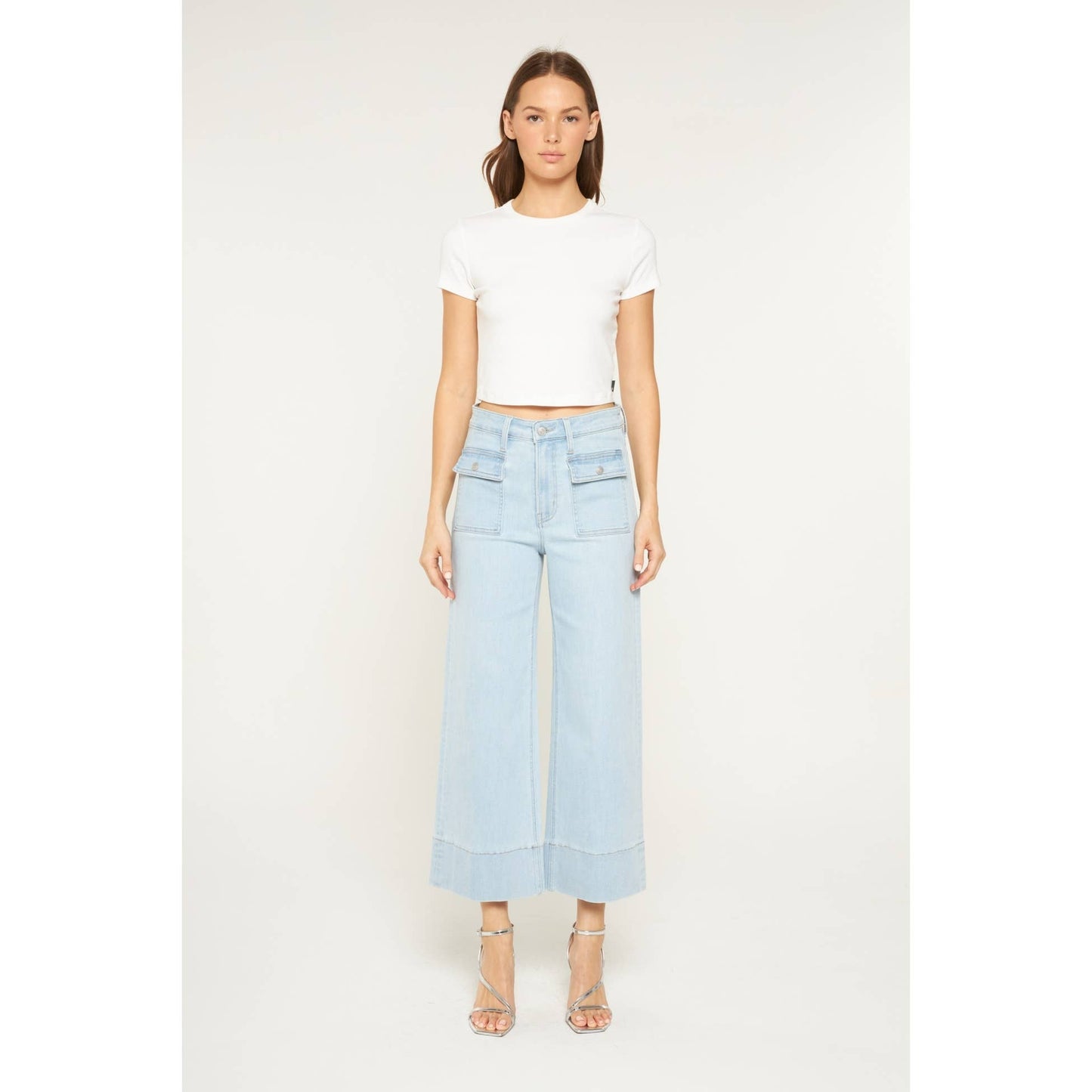 Tara Wide Leg Crop