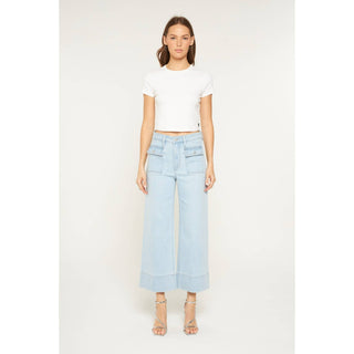 Tara Wide Leg Crop