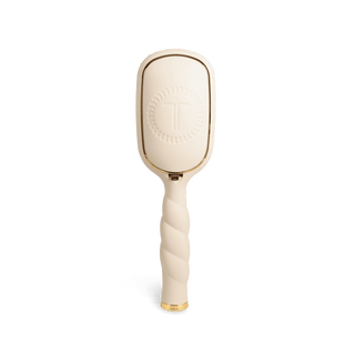 Teleties tan full size boar bristle hair brush, view 5