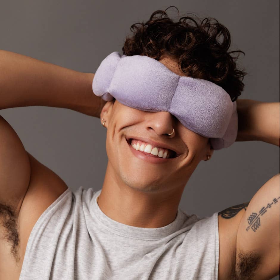 Wisteria Weighted Sleep Mask – Weighted Eye Mask for Sleep & Relaxation