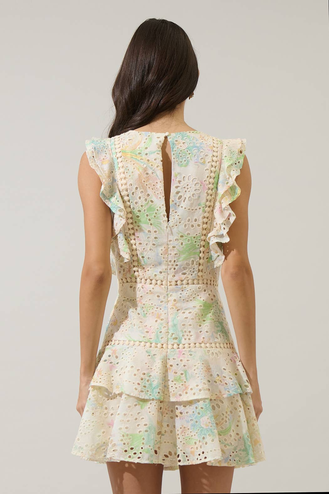 Tiarra Eyelet Rayana Ruffle Dress