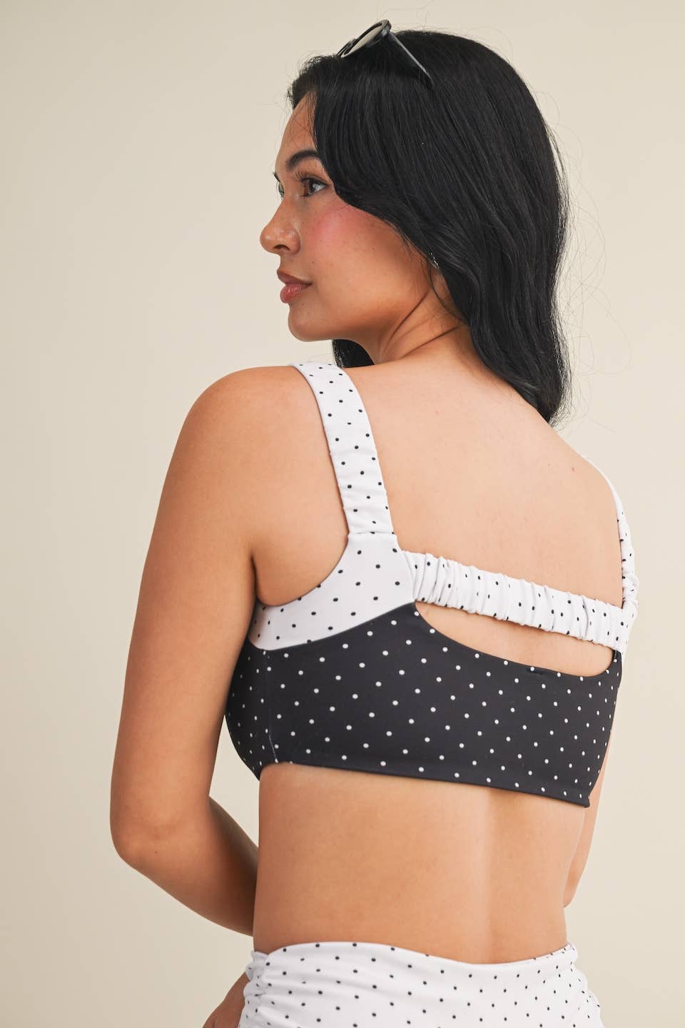 Piper Polka Dot Sports Bra