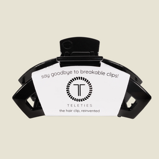 Open Hair Clip | Large | Jet Black