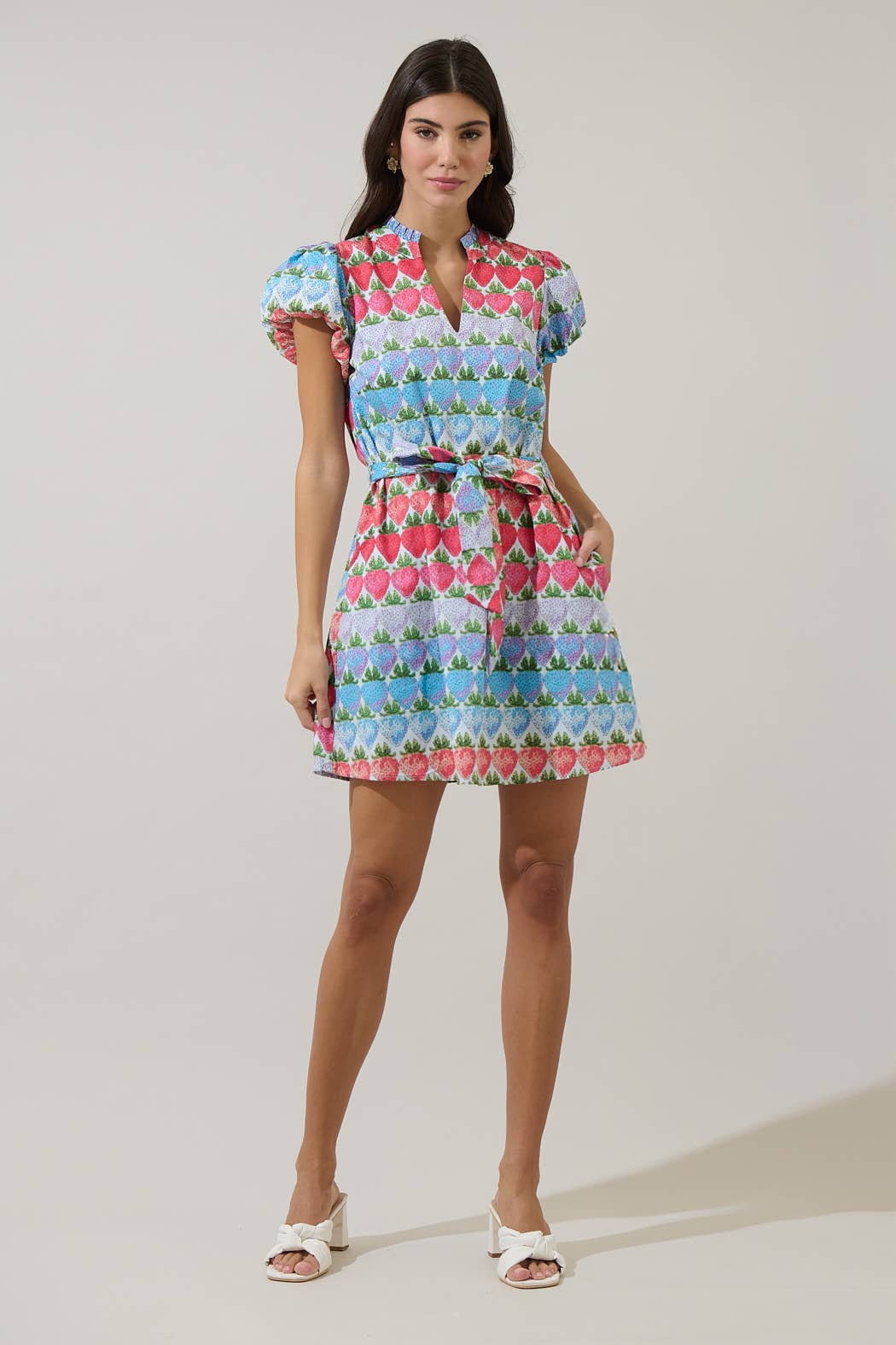 Berry Burst Orela Shift Mini Dress