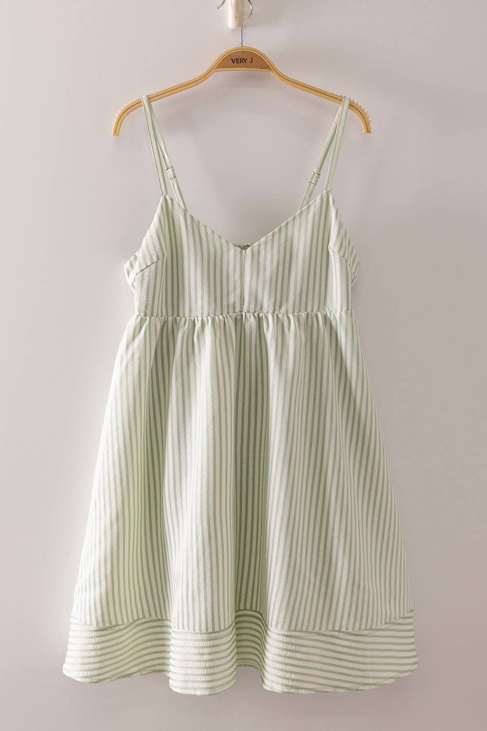 Alex Stripe Babydoll Sundress