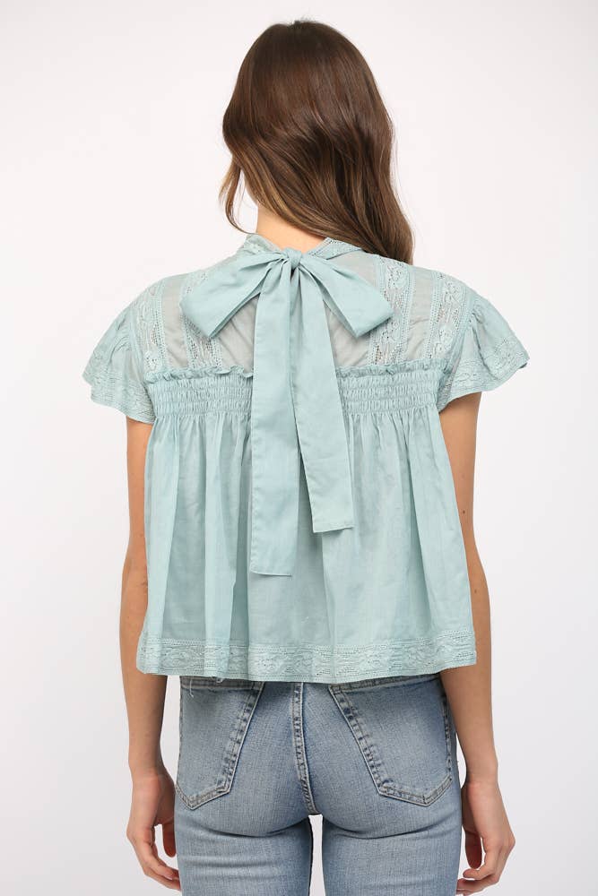 Lauren Ruffled Top