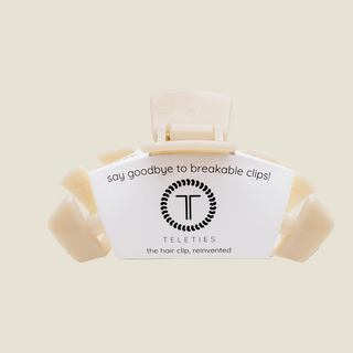 Classic Hair Clip | Large | Almond Beige
