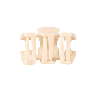 Classic | Almond Beige | Petite Claw Clip - Blue Blossom Boutique