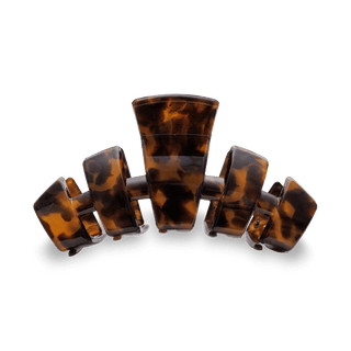 Teleties tortoise large classic claw hair clip