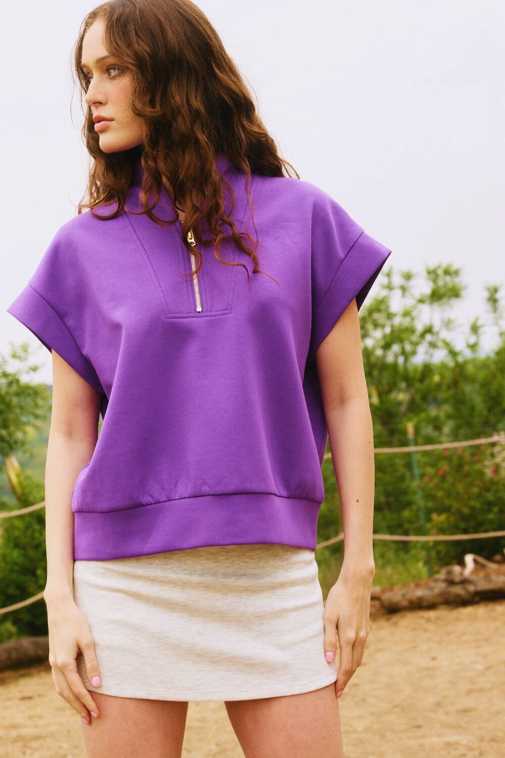 The Charlotte Half Zip