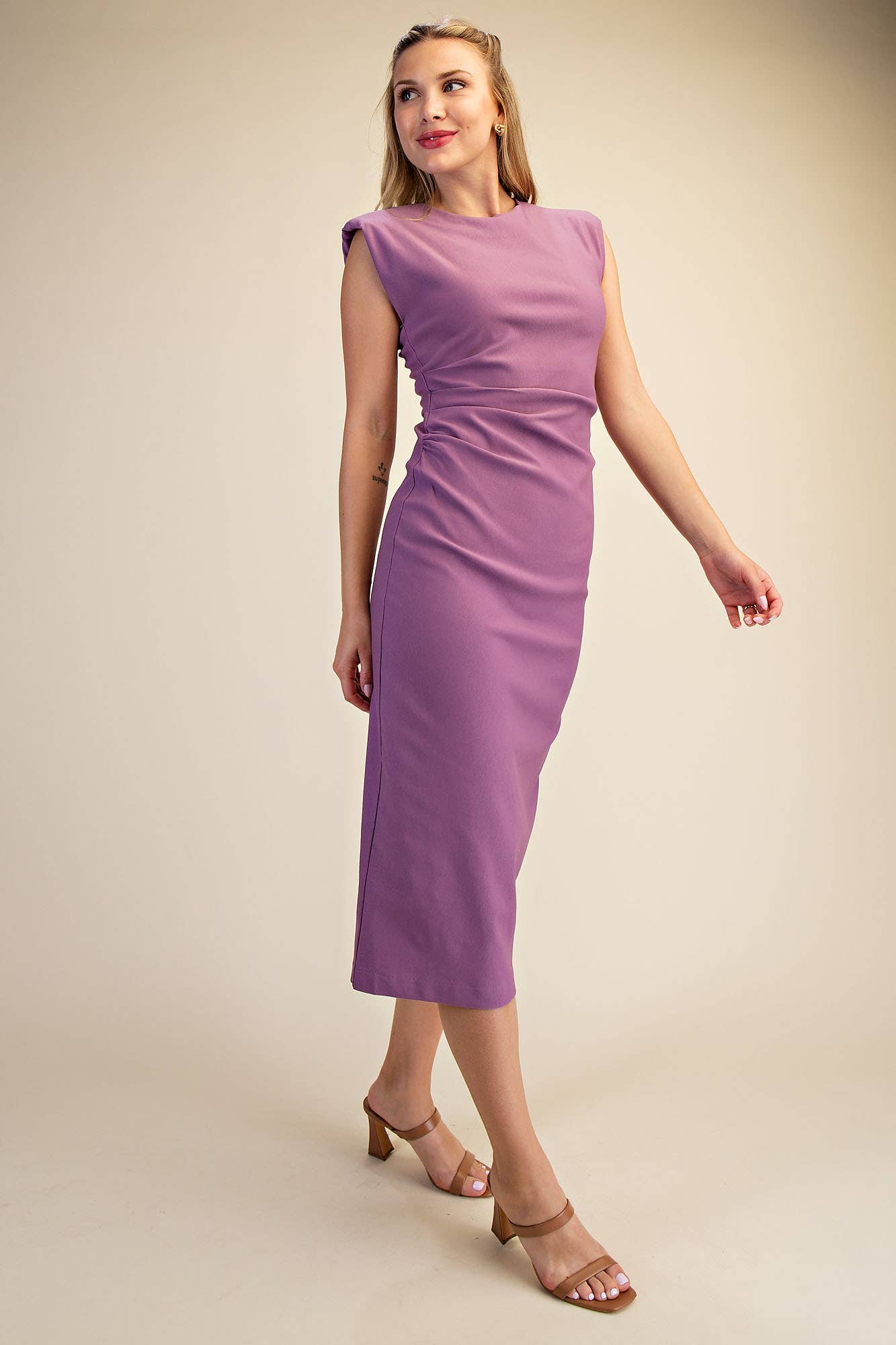 Blake Stretch Midi Dress