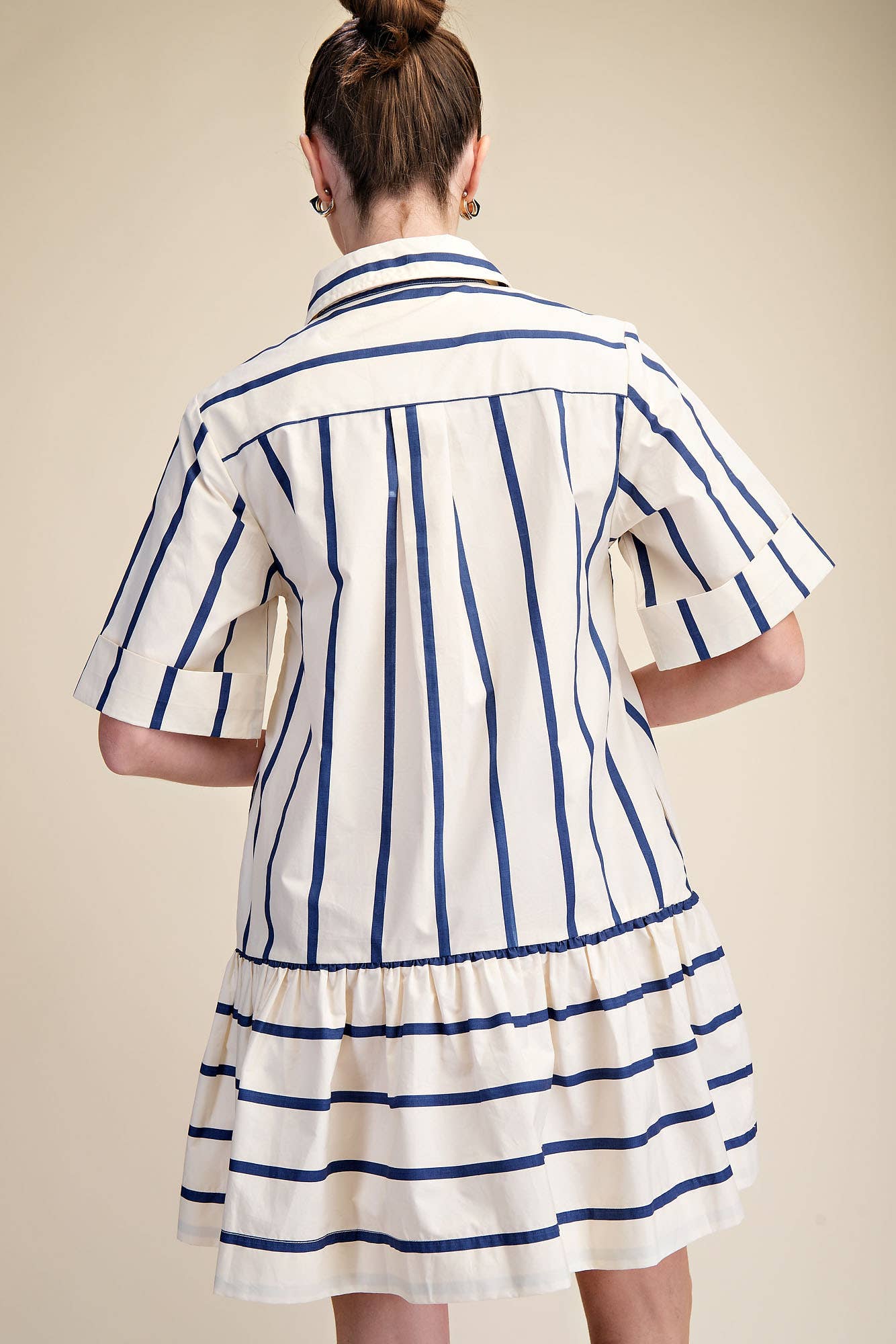 Marlowe Stripe Shirt Dress