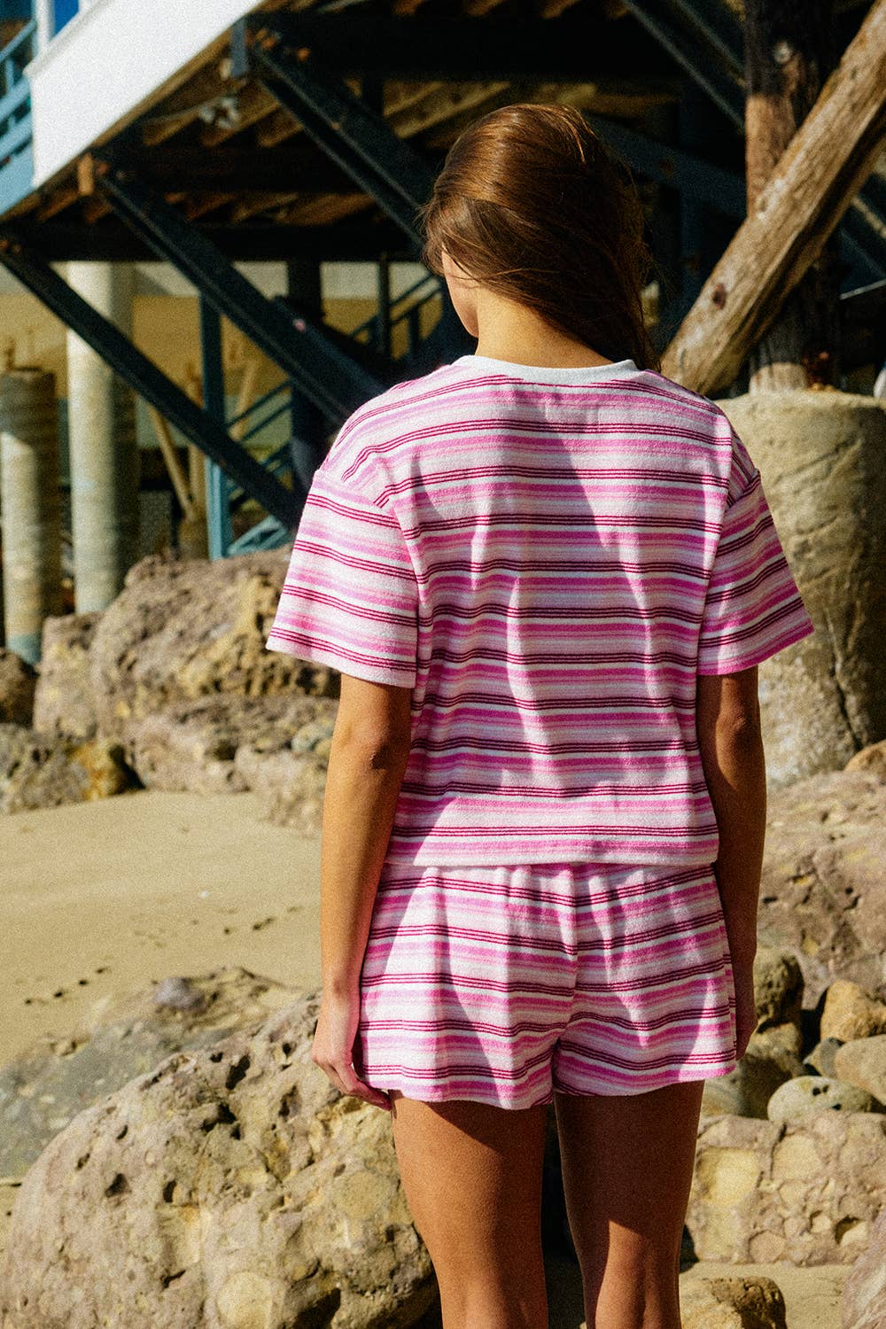 The Emma Striped Crop Top