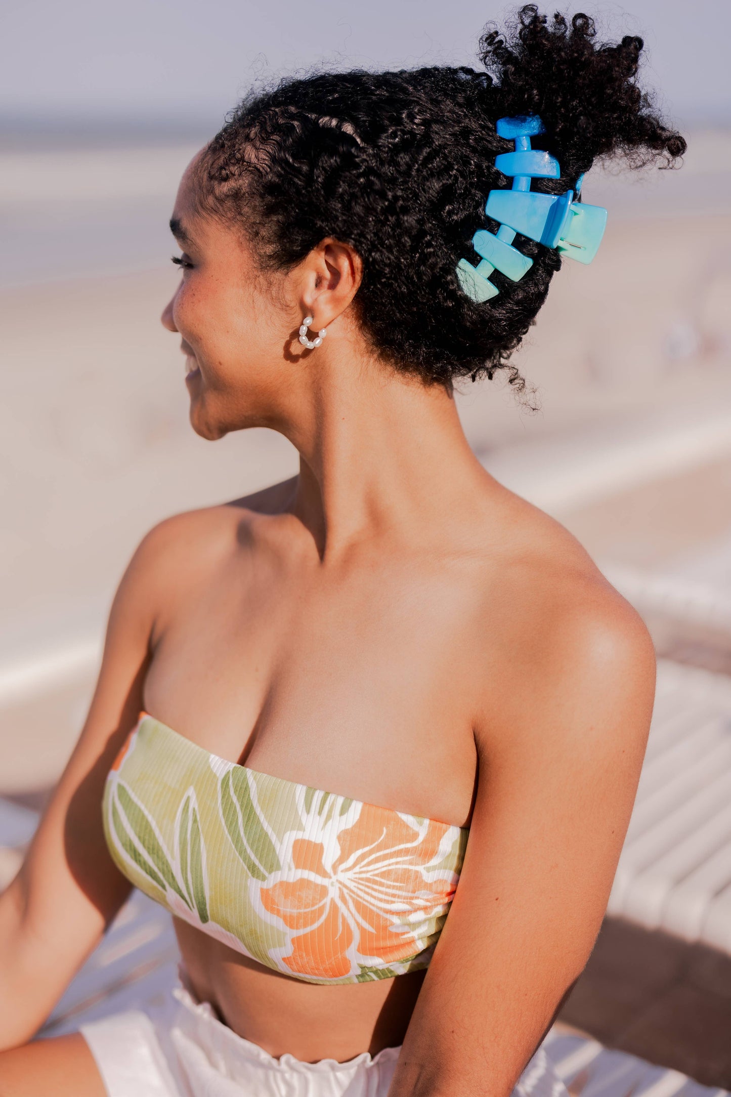 Classic Hair Clip | Large | Poolside