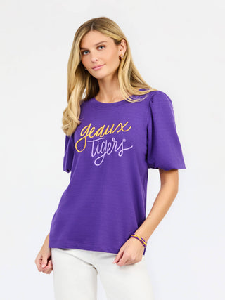 Touchdown Puff Sleeve Top